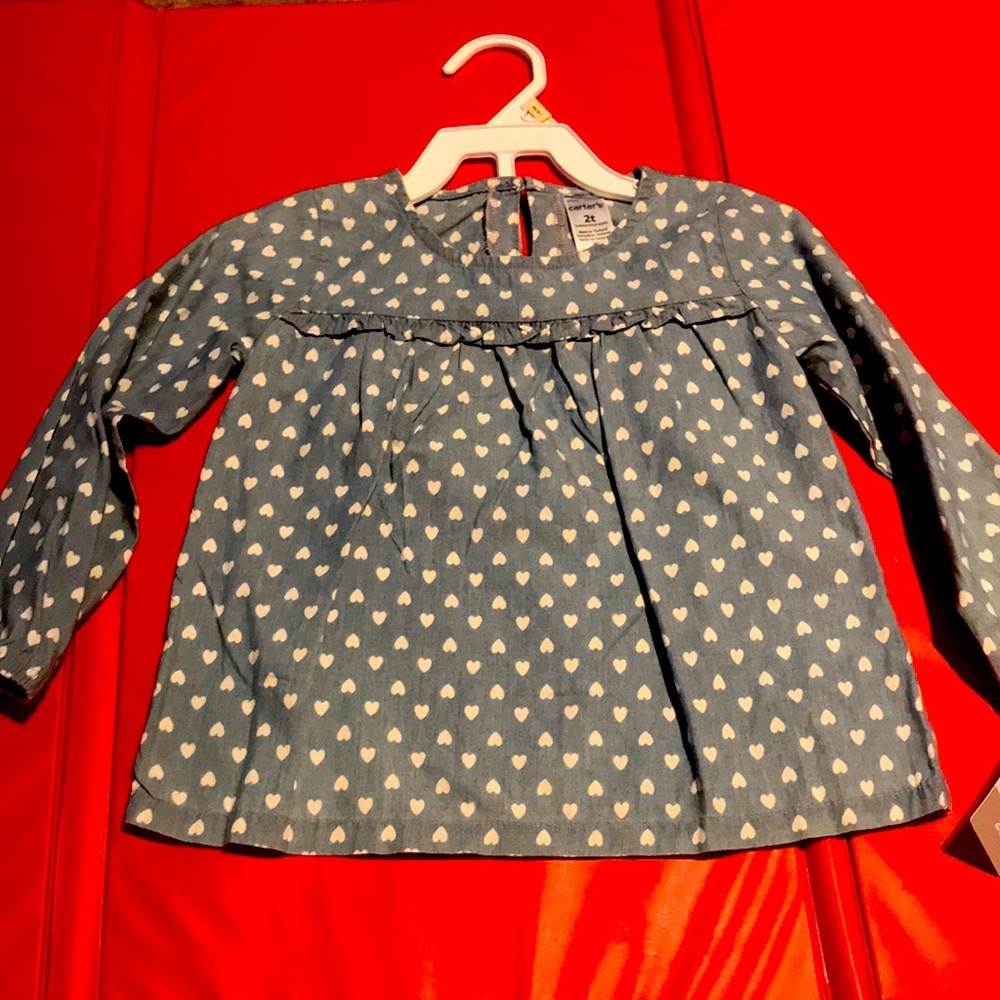 Carter’s brand new with tags toddler top